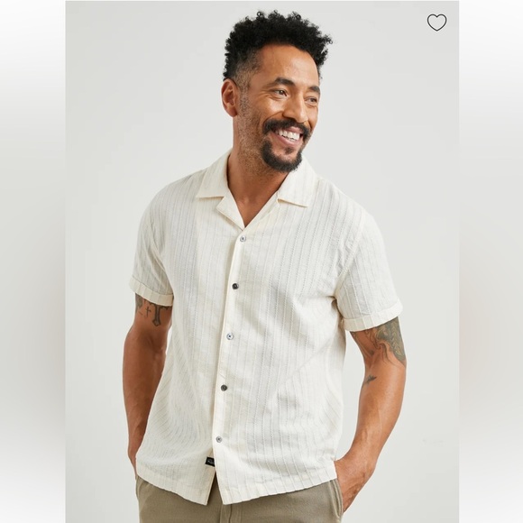 Rails Sinclair Shirt
Bone Cream Casual Button Down Shirt - Picture 4 of 12